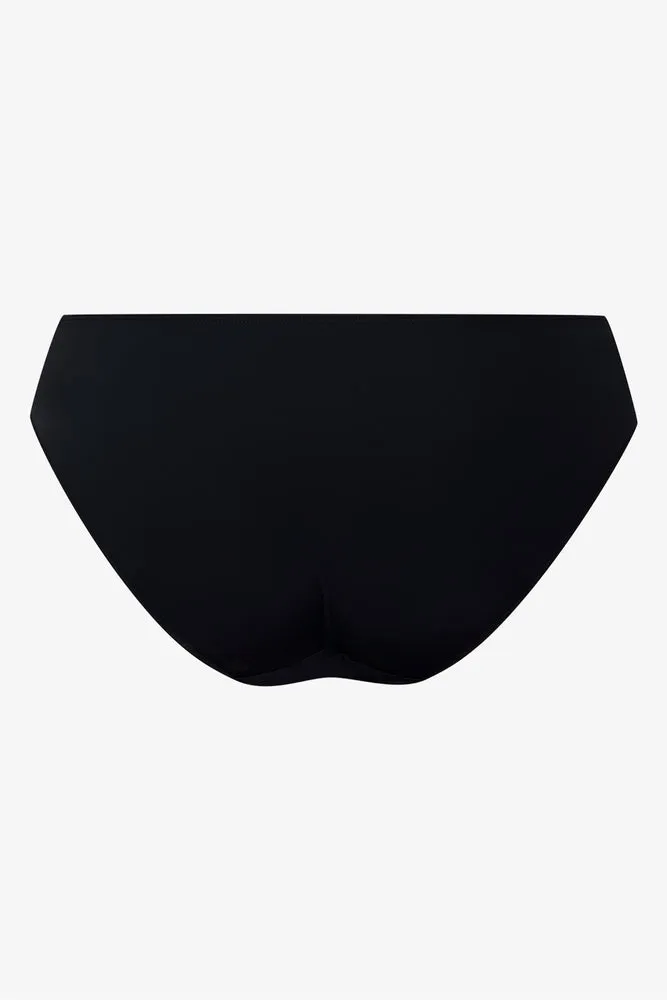 3 Pack Bikini Panties Black And Natural