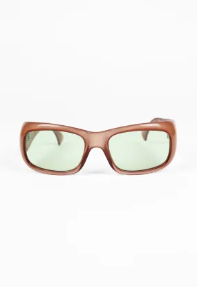 ALAIN MIKLI 1990'S BOLD OVERSIZED SUNGLASSES