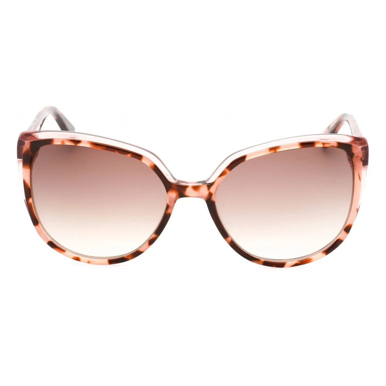 Anne Klein AK7077 Sunglasses BLUSH TORTOISE / Brown Gradient