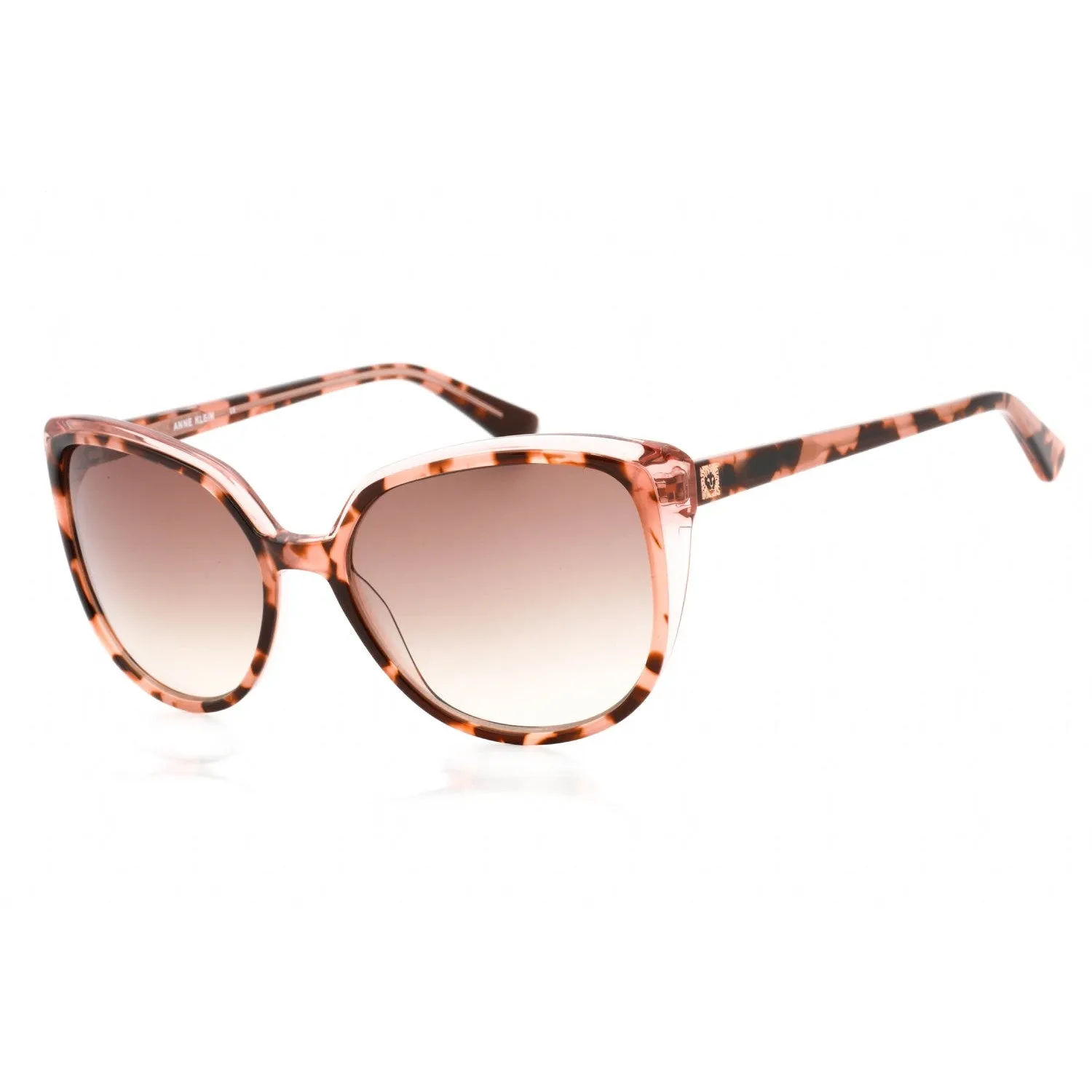 Anne Klein AK7077 Sunglasses BLUSH TORTOISE / Brown Gradient