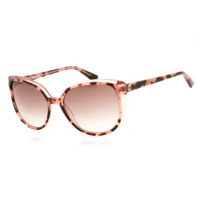 Anne Klein AK7077 Sunglasses BLUSH TORTOISE / Brown Gradient