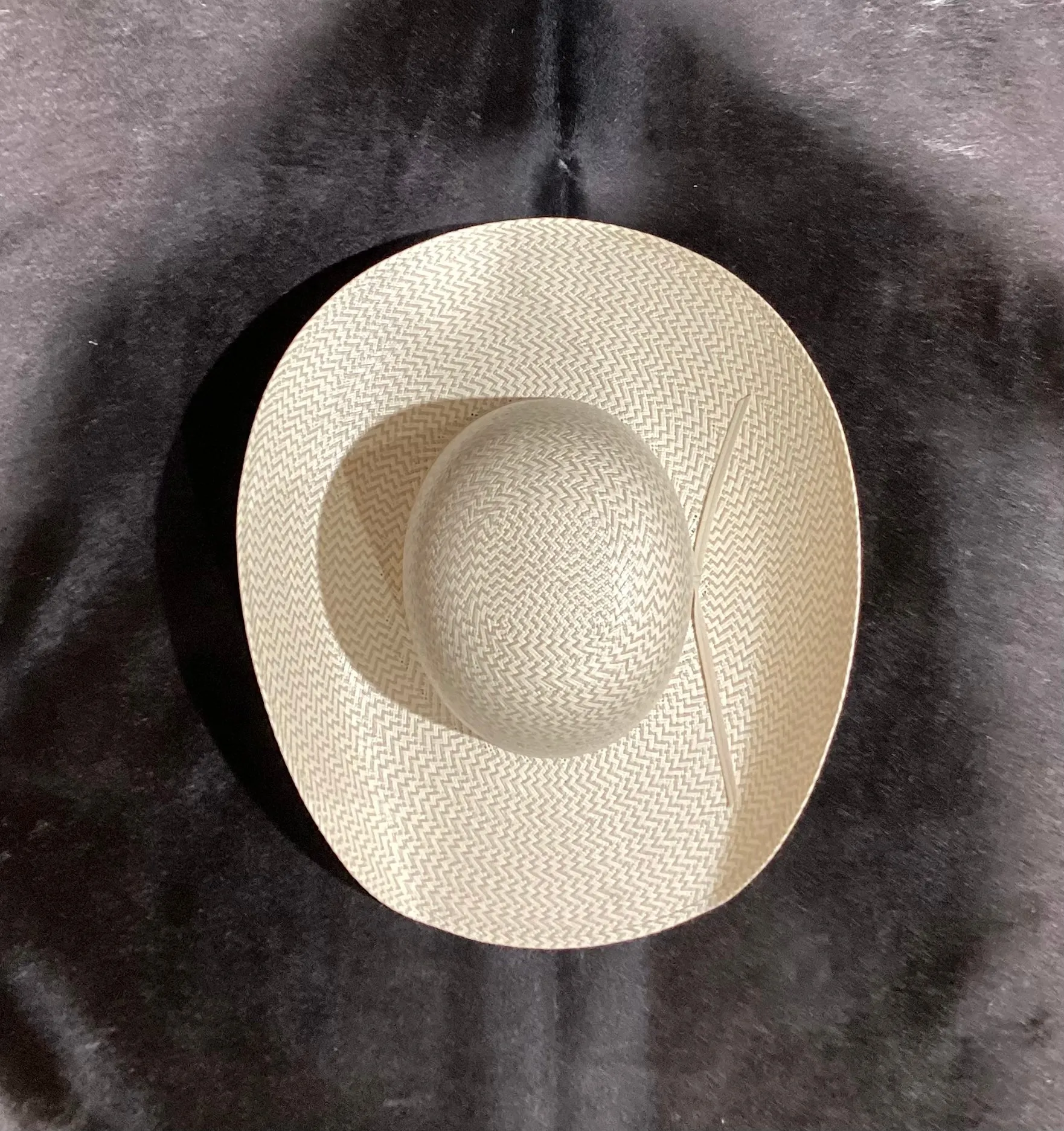 ATWOOD THREE RIVERS OPEN CROWN STRAW COWBOY HAT