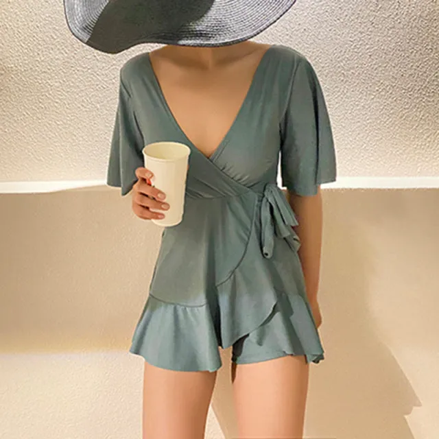 Bathing Suit Push Up One Piece