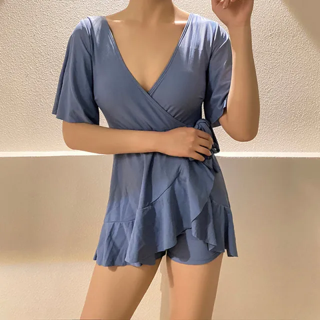 Bathing Suit Push Up One Piece