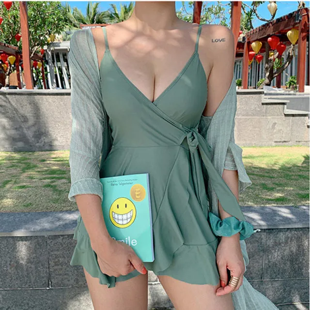 Bathing Suit Push Up One Piece