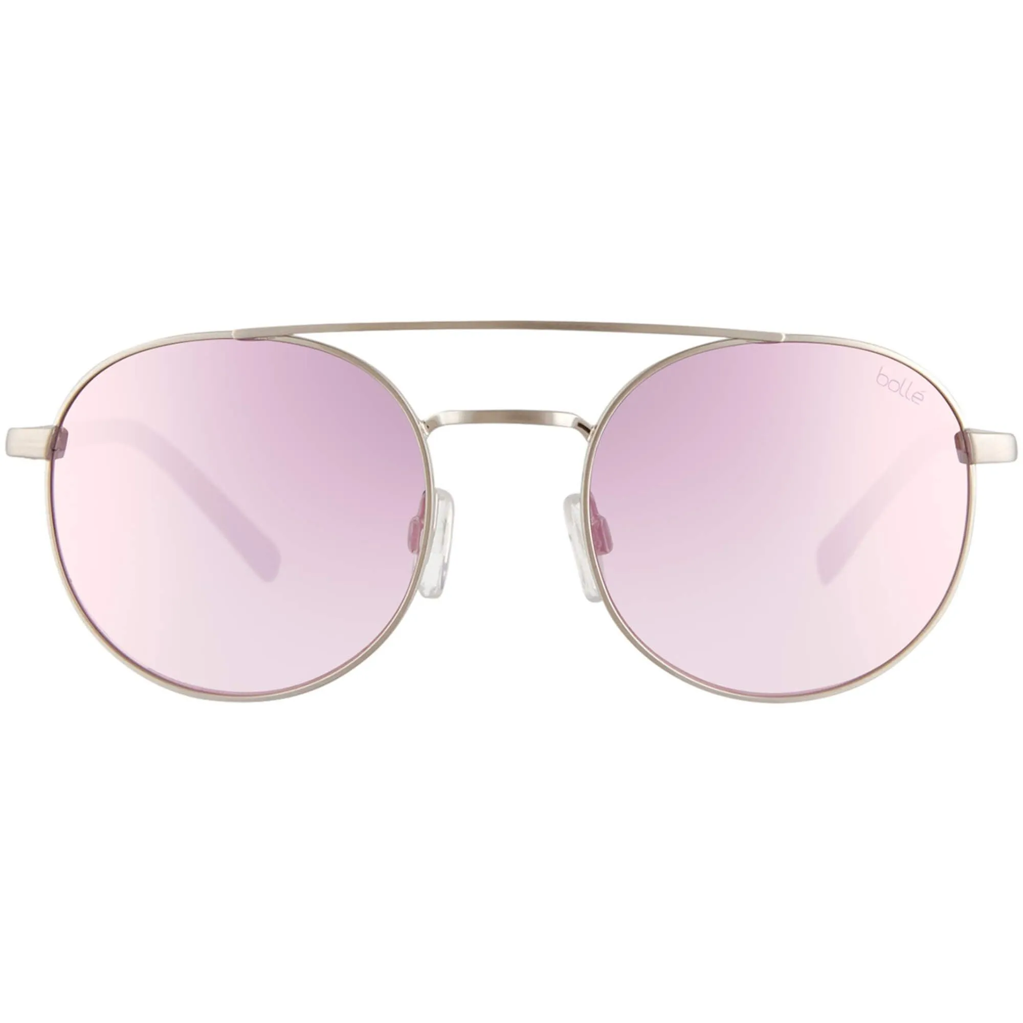 Bolle Unisex Sunglasses - Metal | BOLLE OVA SILVER SHINY - TNS GRADIENT PINK CAT 2