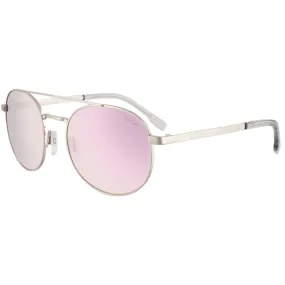 Bolle Unisex Sunglasses - Metal | BOLLE OVA SILVER SHINY - TNS GRADIENT PINK CAT 2