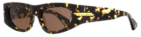 Bottega Veneta Women's Cat Eye Sunglasses BV1144S 002 Blonde Havana 51mm