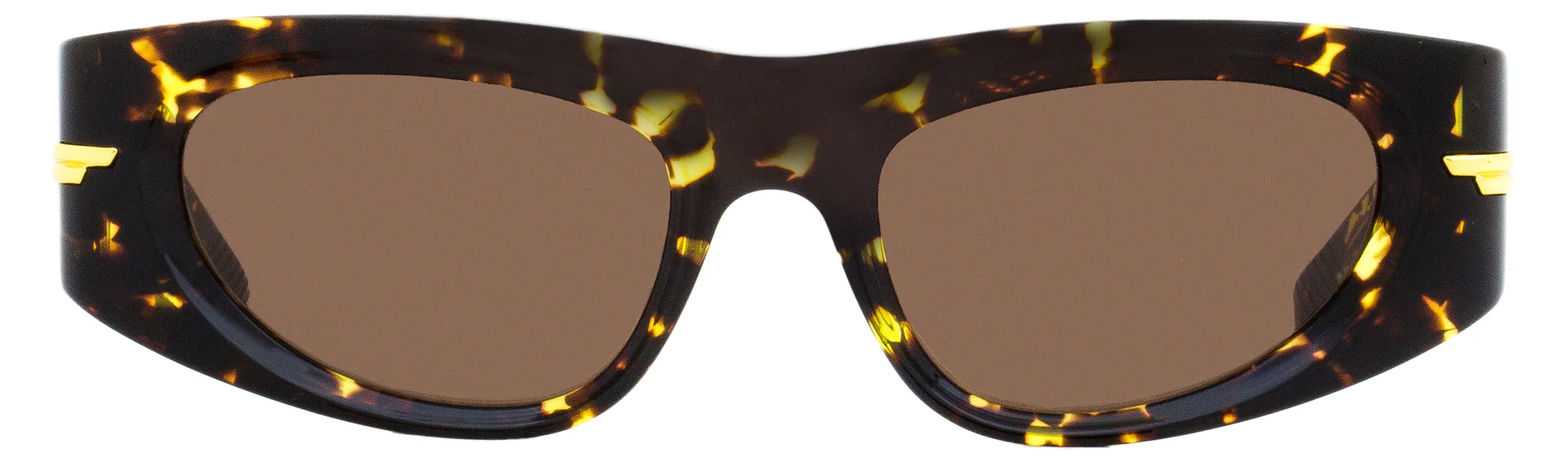Bottega Veneta Women's Cat Eye Sunglasses BV1144S 002 Blonde Havana 51mm