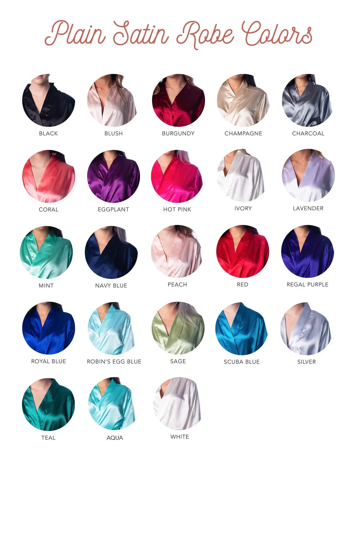 Bridal Templates - Custom Name Bridal Robes
