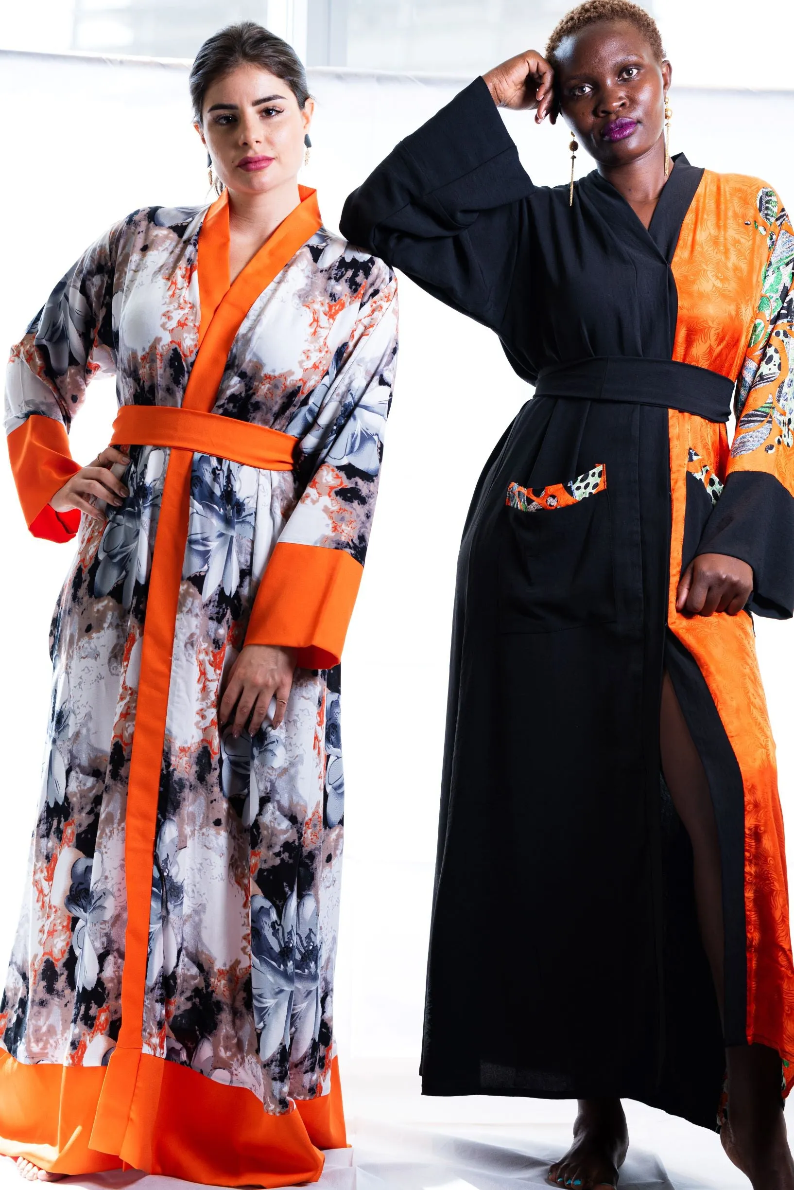 Caroline Silk Kimono Robe