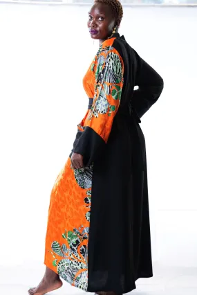 Caroline Silk Kimono Robe