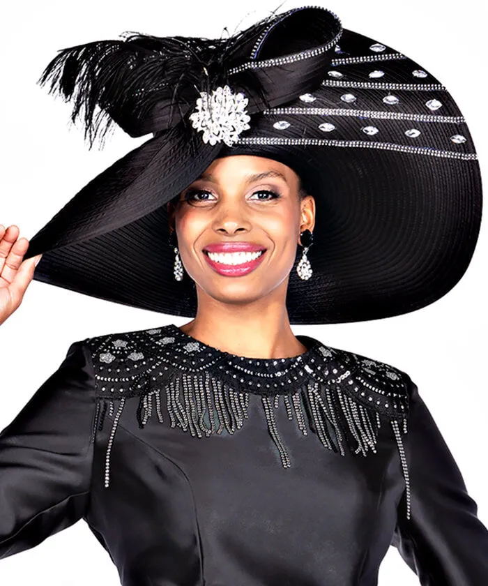 Champagne Italy Church Hat 5917