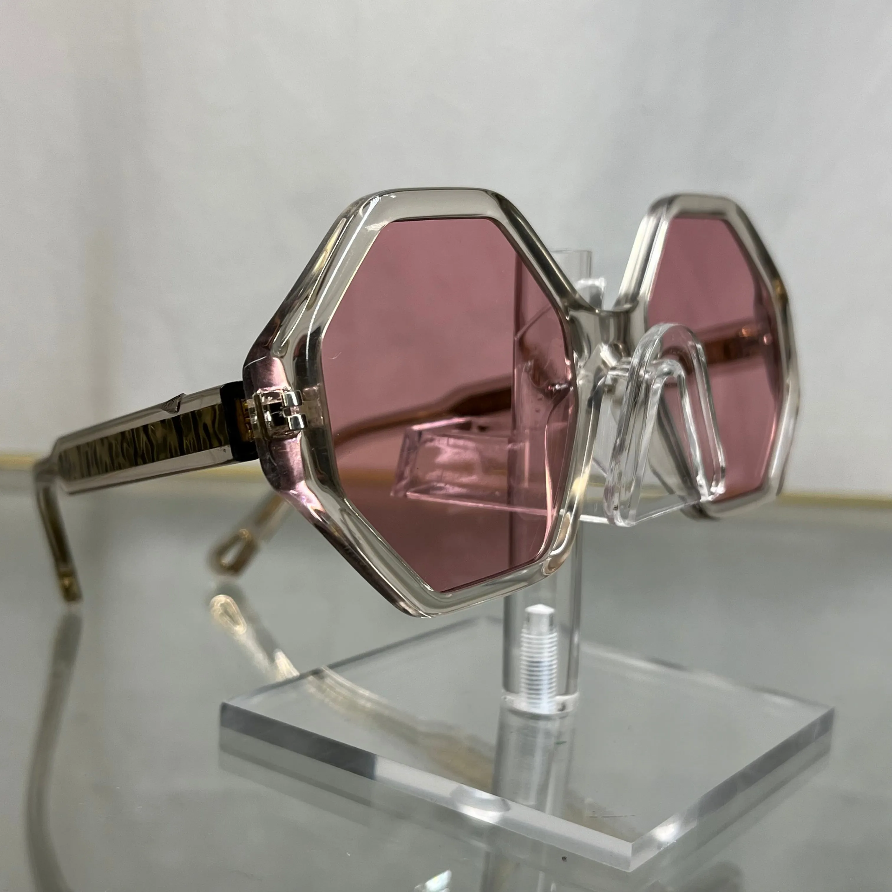CHLOE CE750S Geometric Pink Sunglasses