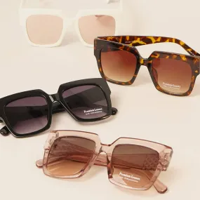 Bold Frame Sunglasses