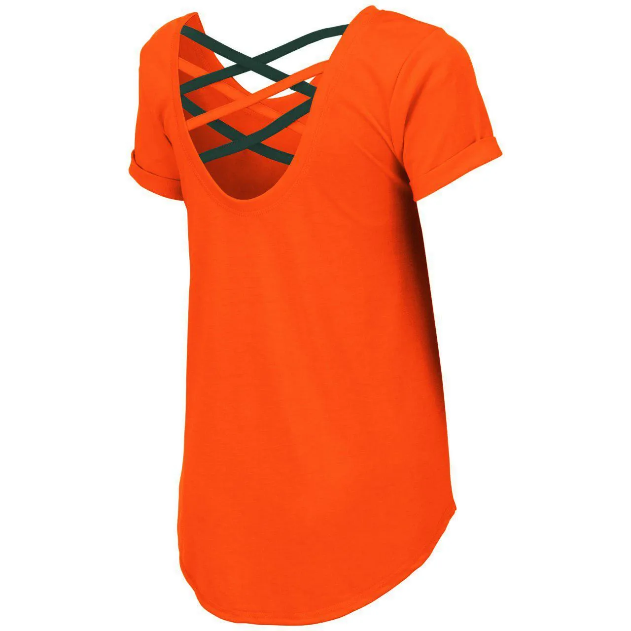 Colosseum NCAA Women’s Miami Hurricanes Milan Strappy T-Shirt