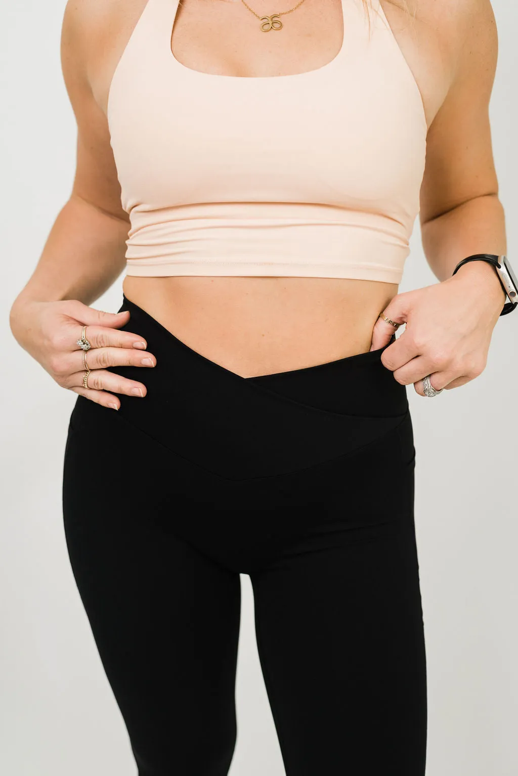 Criss Cross Leggings 25"