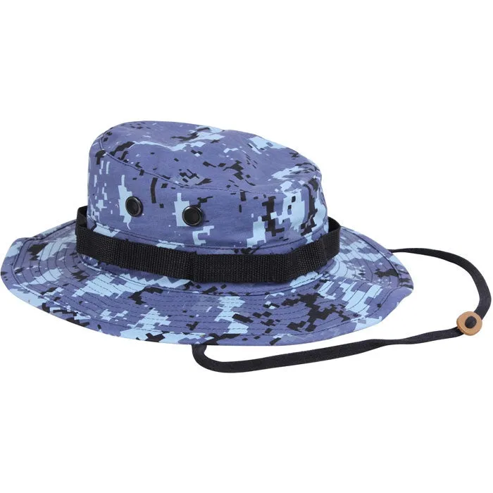 Digital Sky Blue Camouflage - Military Boonie Hat