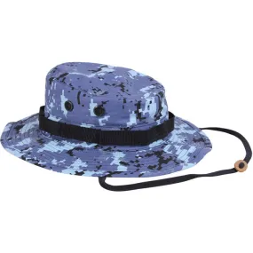 Digital Sky Blue Camouflage - Military Boonie Hat