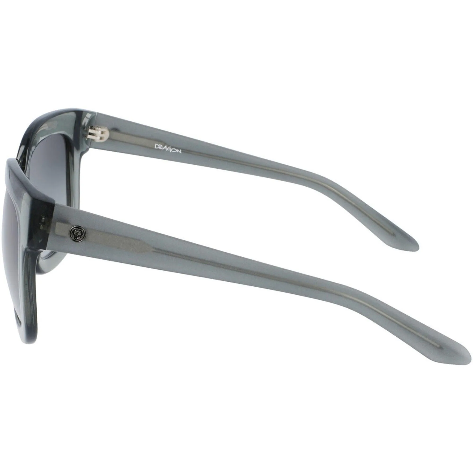Dragon Unisex Sunglasses - Full Rim Grey Crystal Plastic Frame | DRAGON DR FLO LL 20