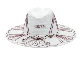 Exclusive Texas A&M Inspired Isabella Hat by Corazon Playero