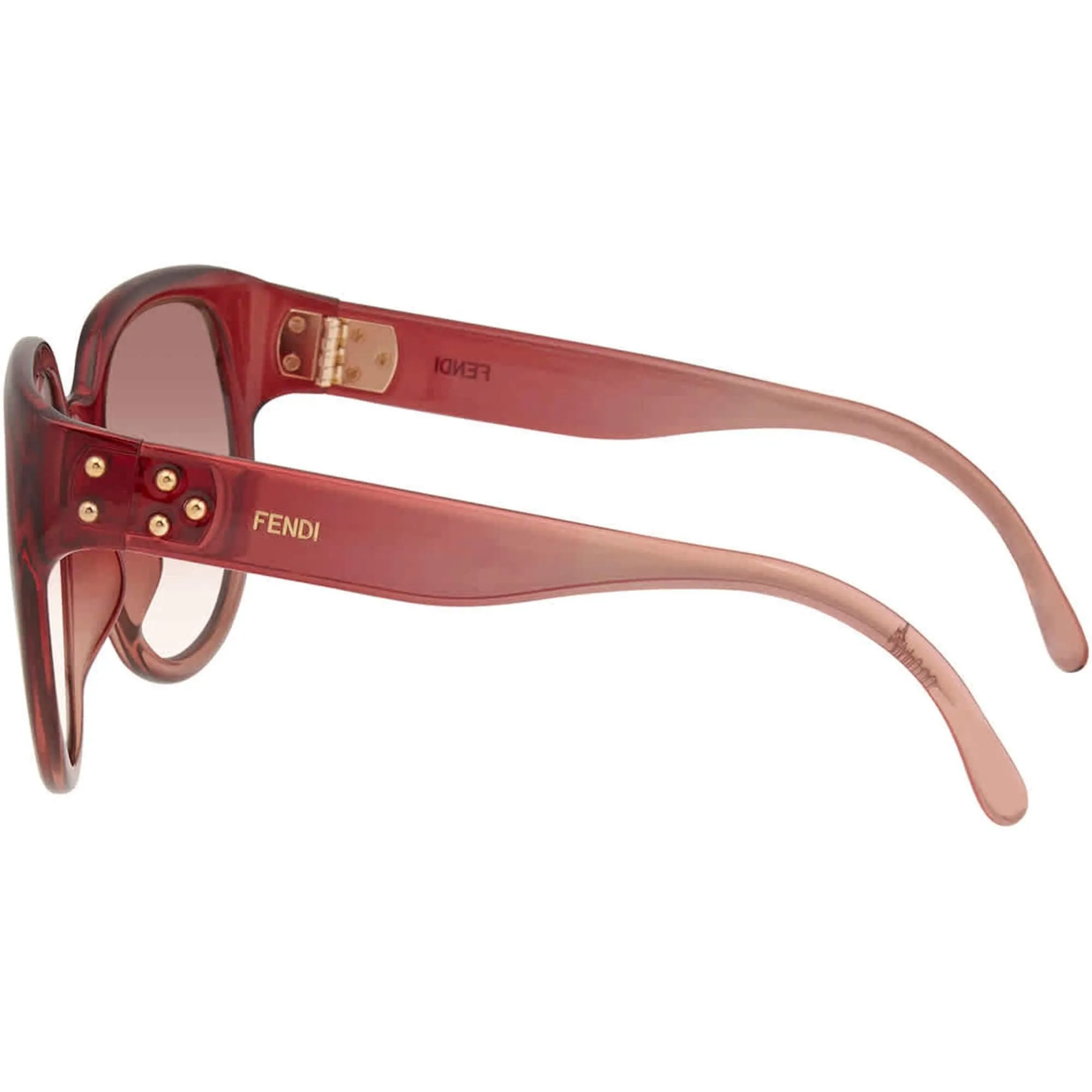 Fendi Women's Sunglasses - Cherry Frame Gradient Pink Lens | FENDI FF0403/G/S 08CQ/9R