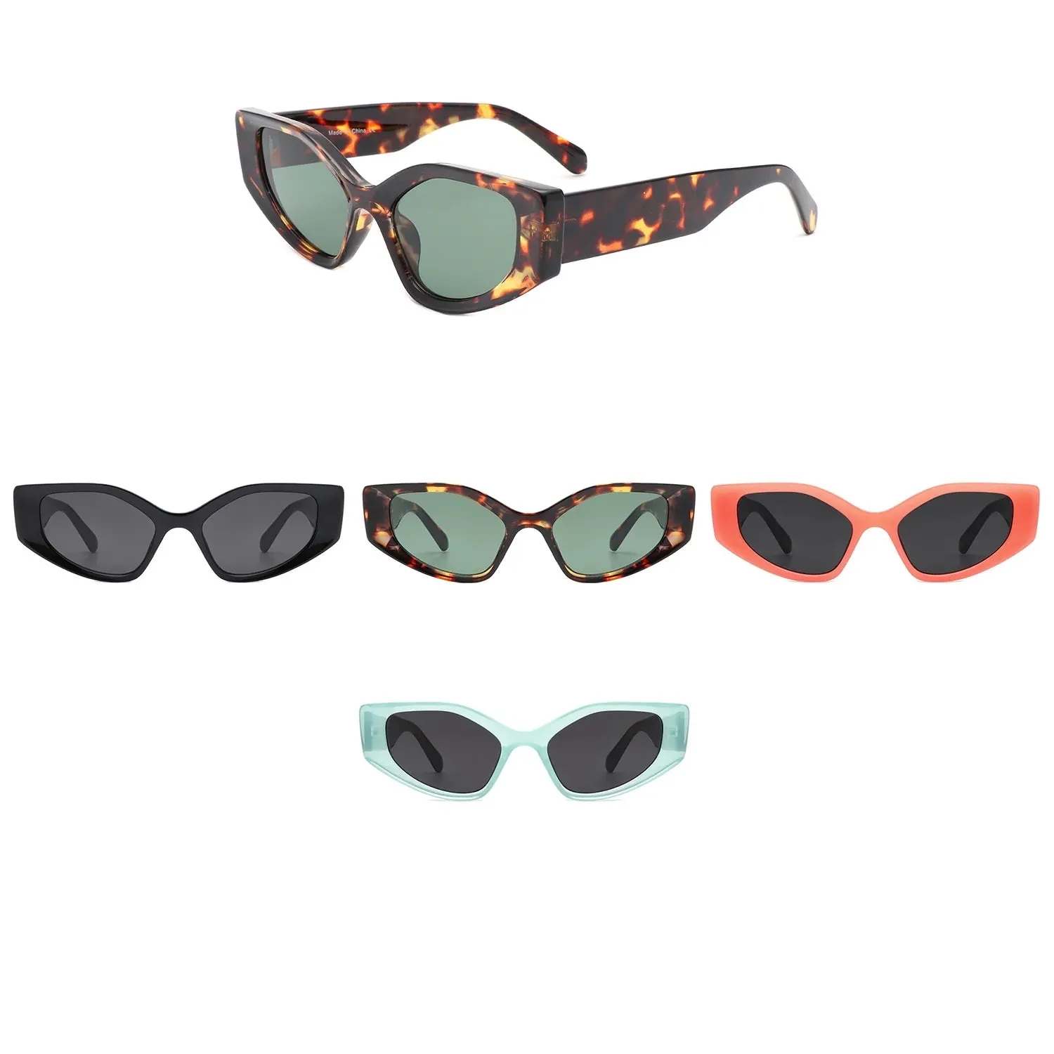 Geometric Cat Eye Sunglasses- More Styles Available!