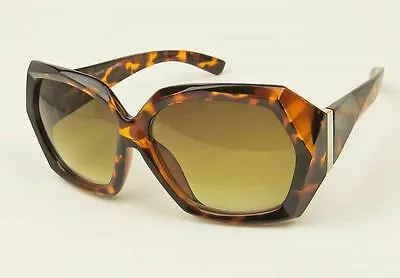 Geometric Diamond Cut Mod Butterfly Chic Sunglasses