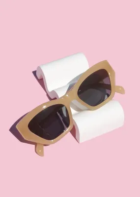 Geometric Frame Sunglasses