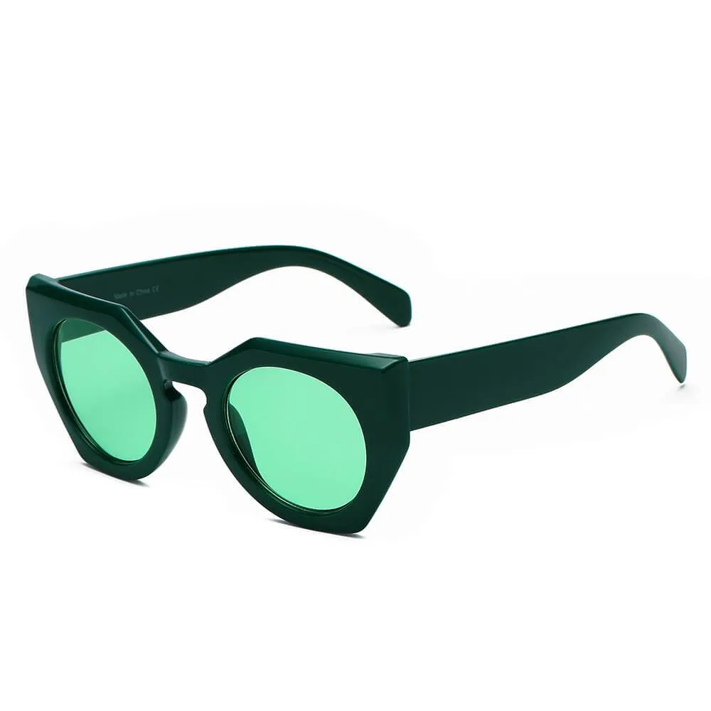 Geometric Glam Sunglasses