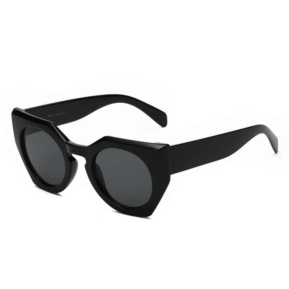 Geometric Glam Sunglasses