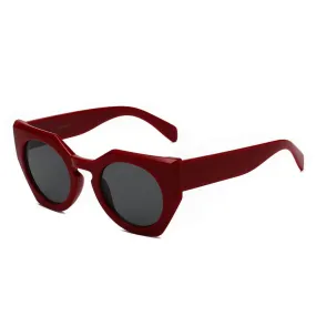 Geometric Glam Sunglasses