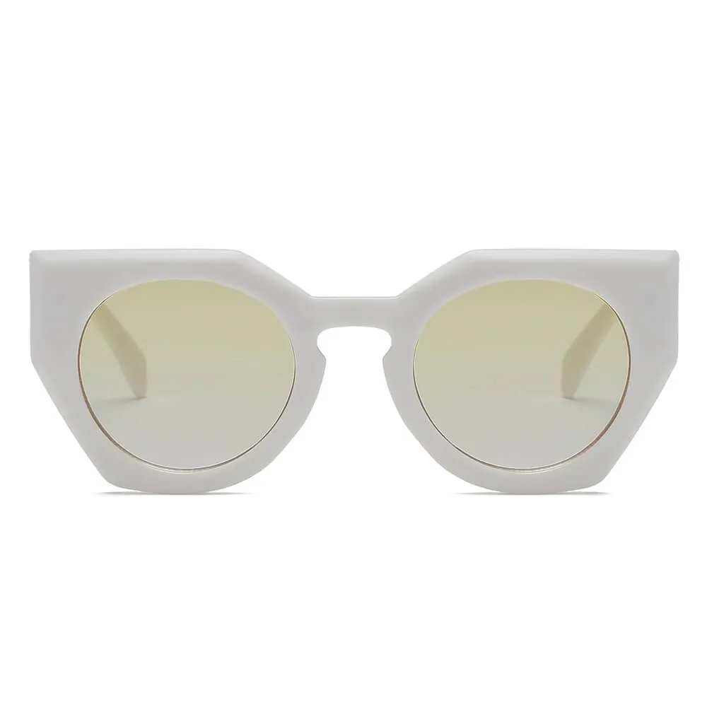 Geometric Glam Sunglasses
