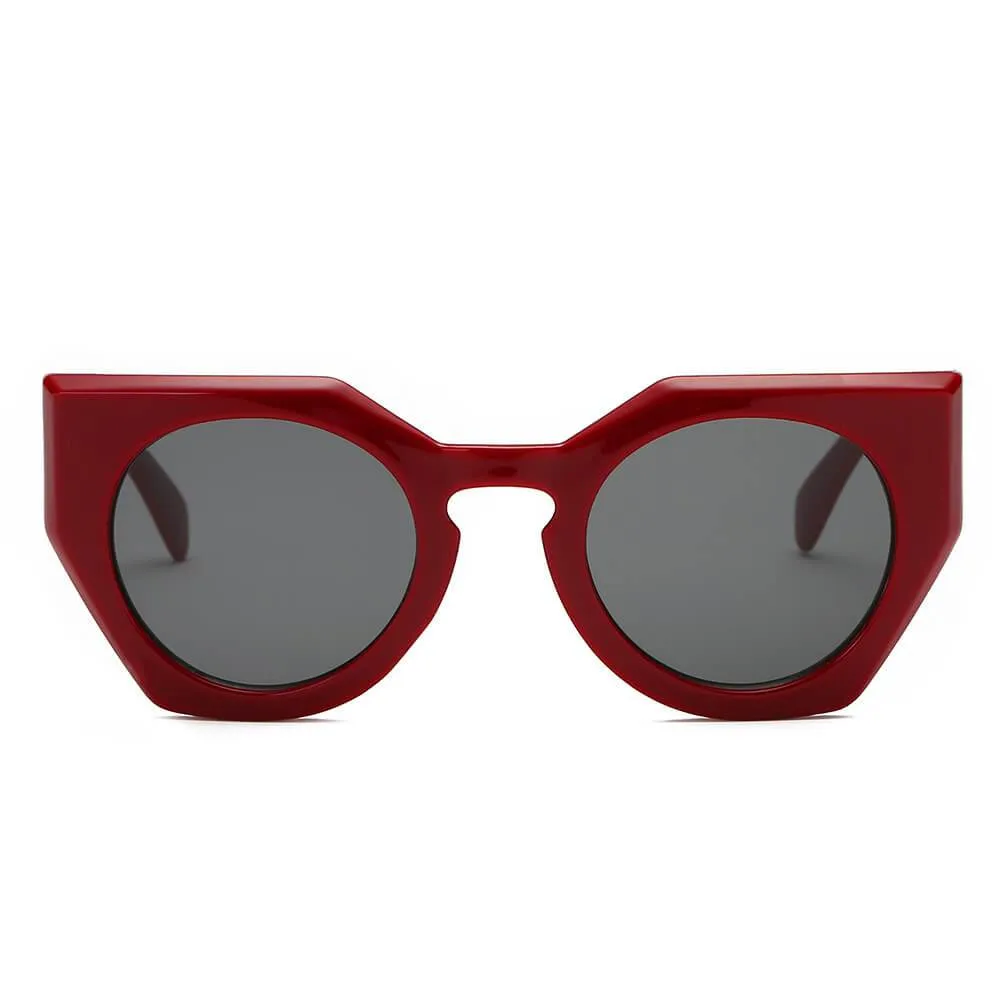 Geometric Glam Sunglasses