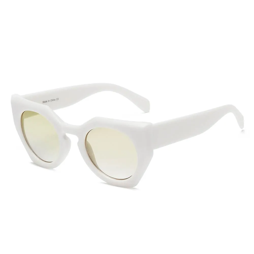 Geometric Glam Sunglasses