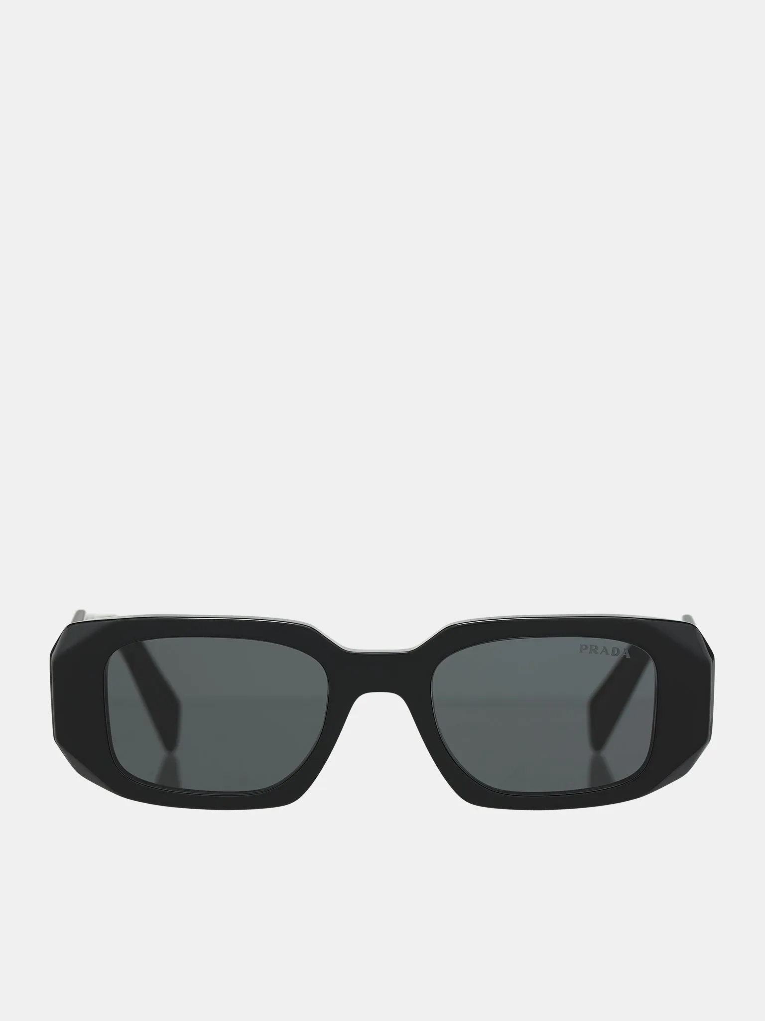 Geometric Sunglasses (0PR-17WS-BLACK-DARK-GREY)