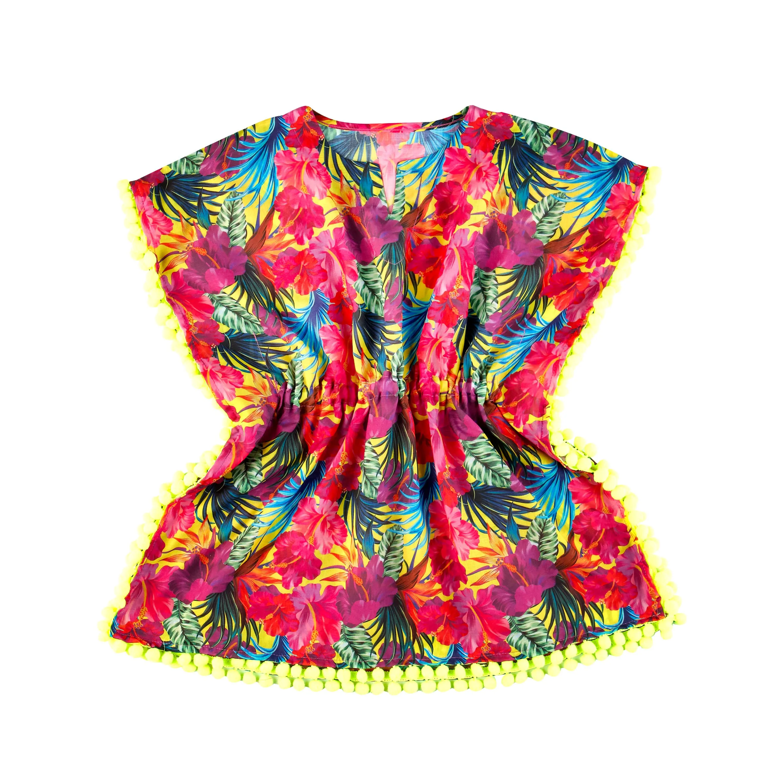 GIRL'S KAFTAN TROPICAL