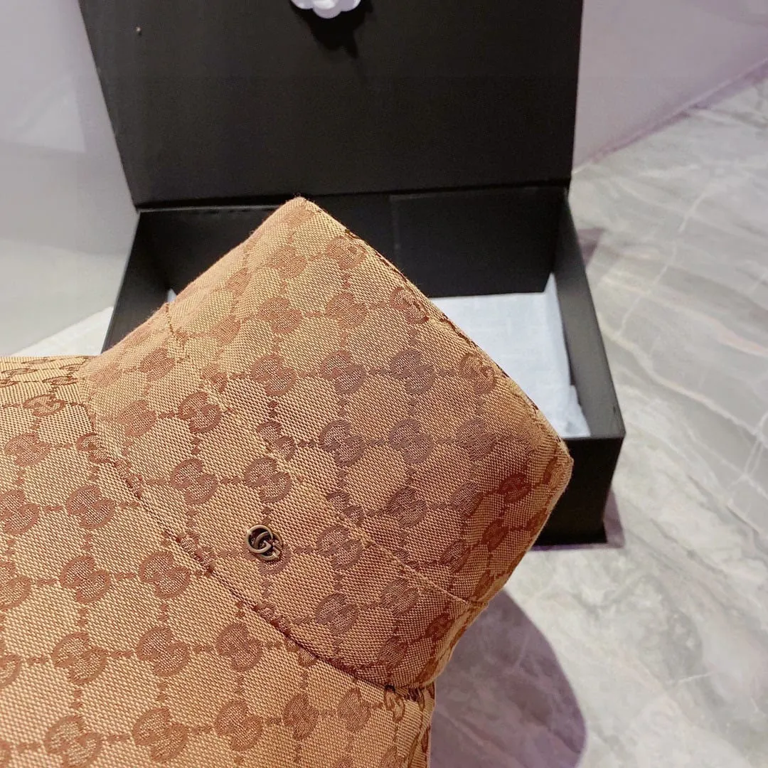 Gucci Canvas Wide Brim Hats