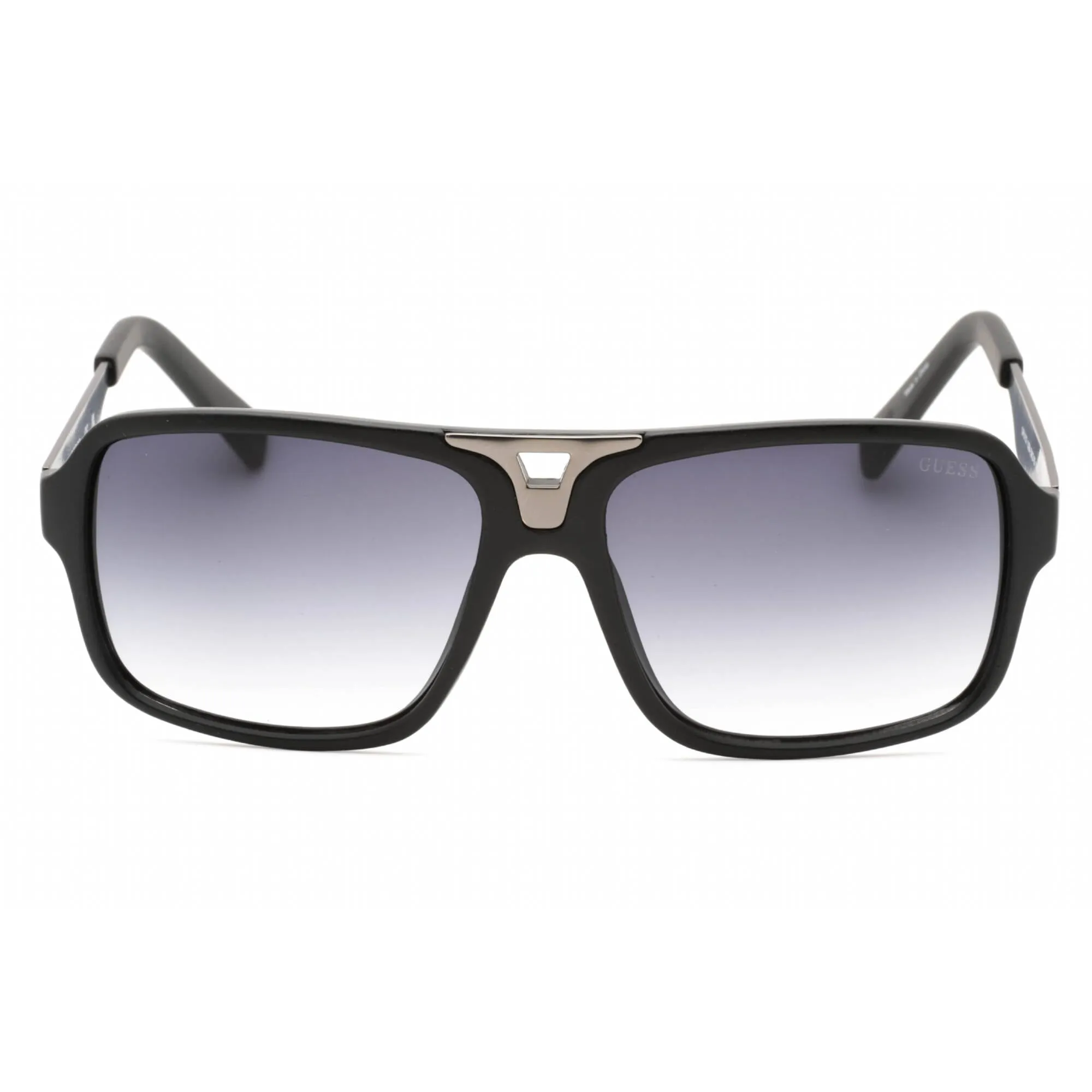 Guess Factory Men's Sunglasses - Matte Black Frame Gradient Smoke Lens | GF0157 02B