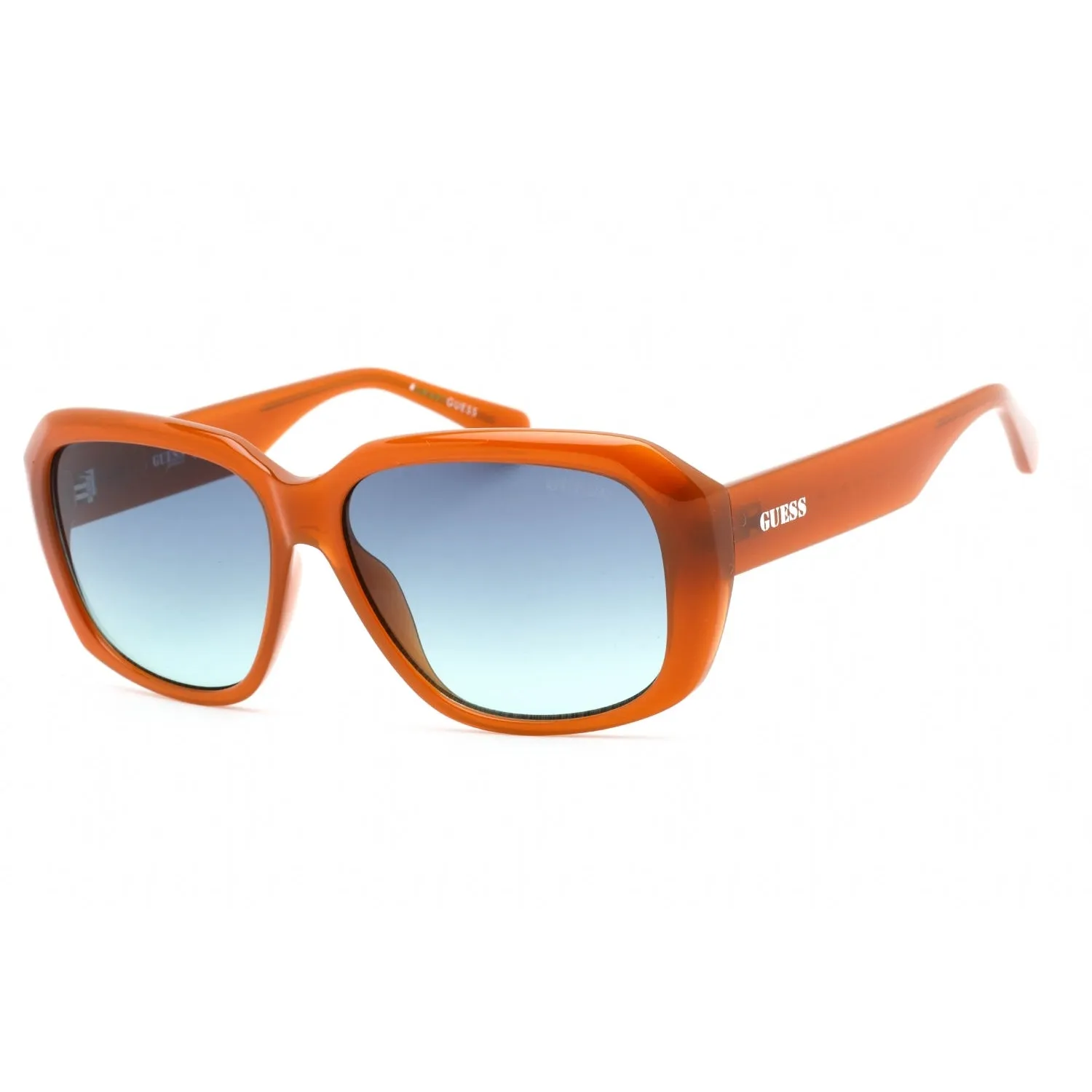 Guess GU8233 Sunglasses orange/other / gradient blue Women's