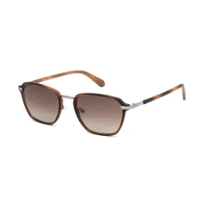 Guess Men's Sunglasses - Blonde Havana Frame Gradient Brown Lens | GU00030 53F