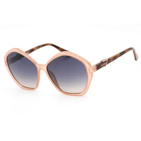 Guess Women's Sunglasses - Gradient Blue Lens Plastic Geometric Frame | GU7813 72W