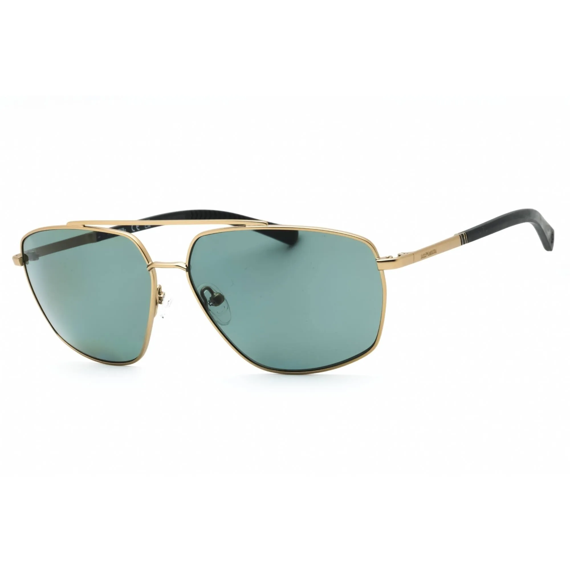 Harley Davidson Men's Sunglasses - Gold Metal Geometric Full Rim Frame | HD0978X 32R