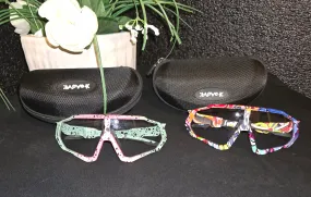 Kapvoe BUY 1 GET 1 FREE Sport Cycling Sunglasses Shades with Cases DISPLAY