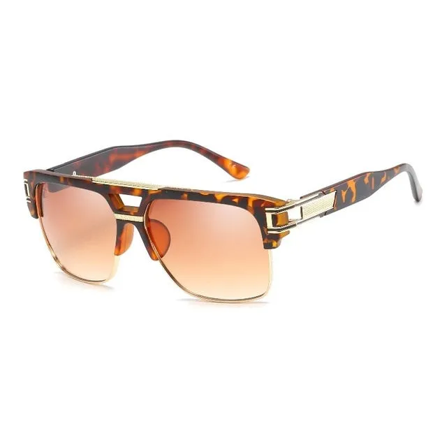 Large Frame Glamour Sun Glasses