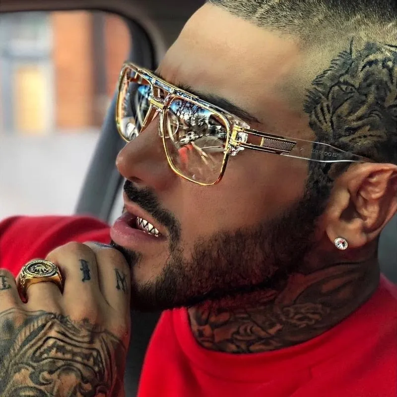 Large Frame Glamour Sun Glasses