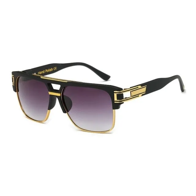Large Frame Glamour Sun Glasses