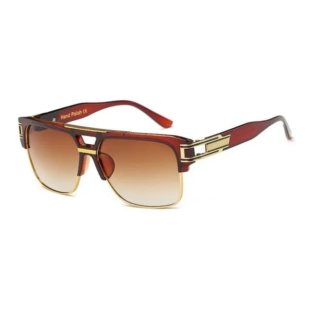 Large Frame Glamour Sun Glasses