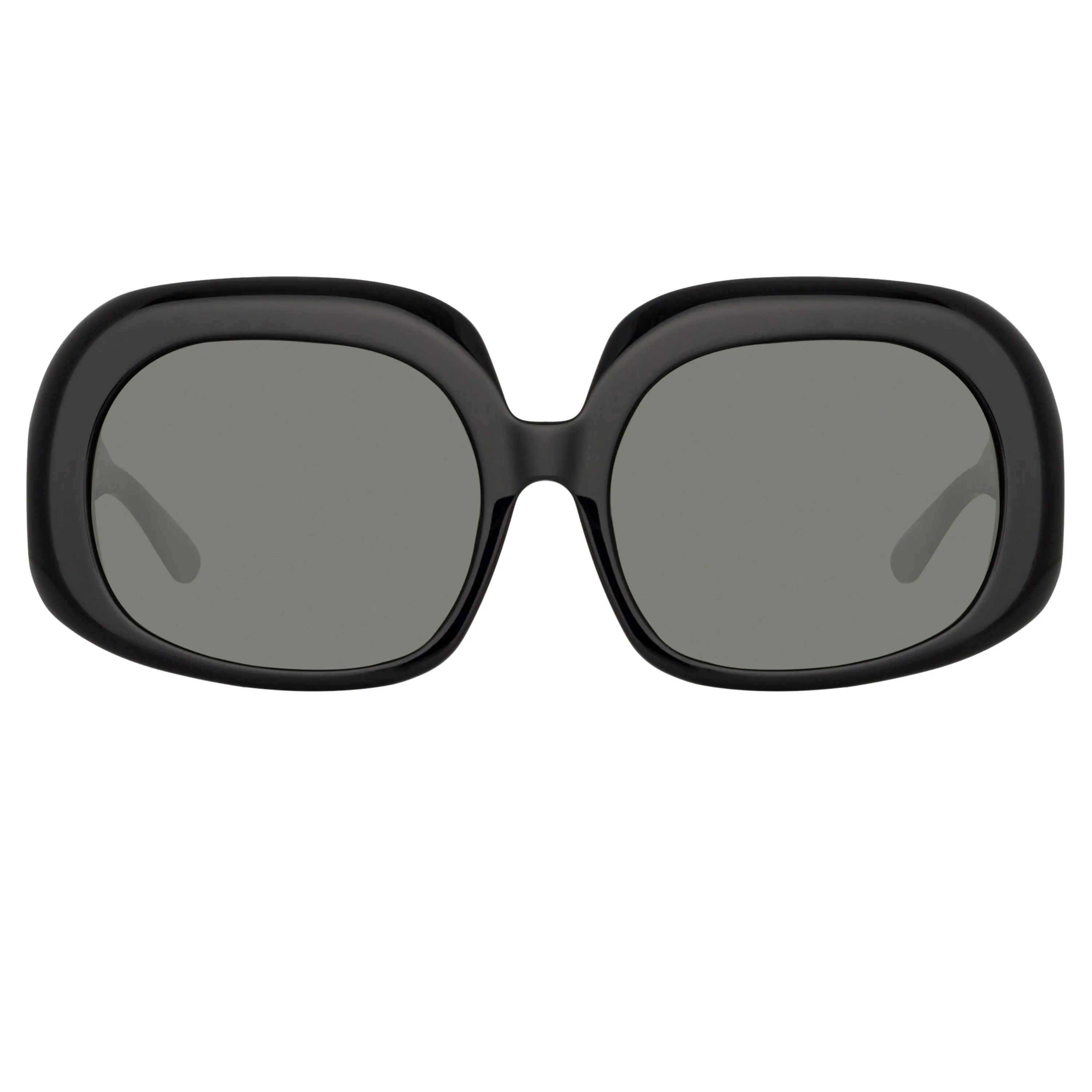 Lea Oversized Sunglasses in Black