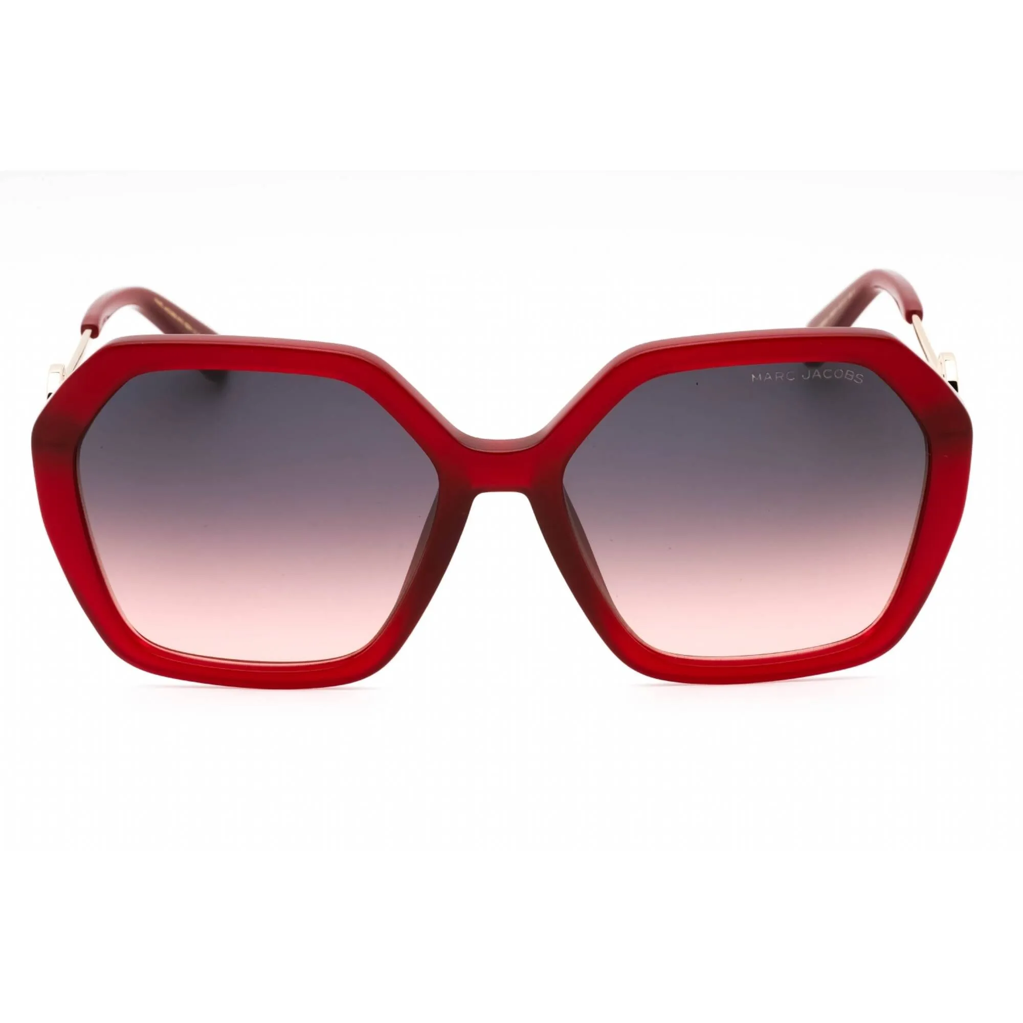 Marc Jacobs Women's Sunglasses - Red Plastic Geometric Frame | MARC 689/S 0C9A FF